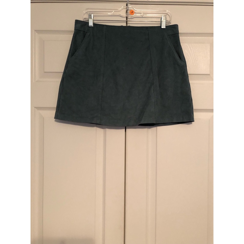 Kendall and Kylie Suede Skirt